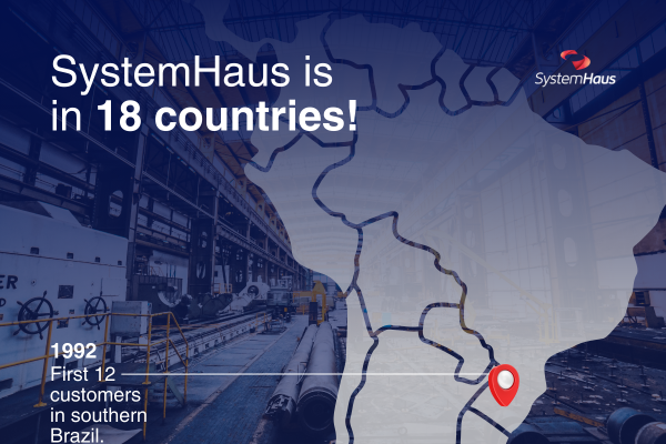 SystemHaus is in 18 countries!